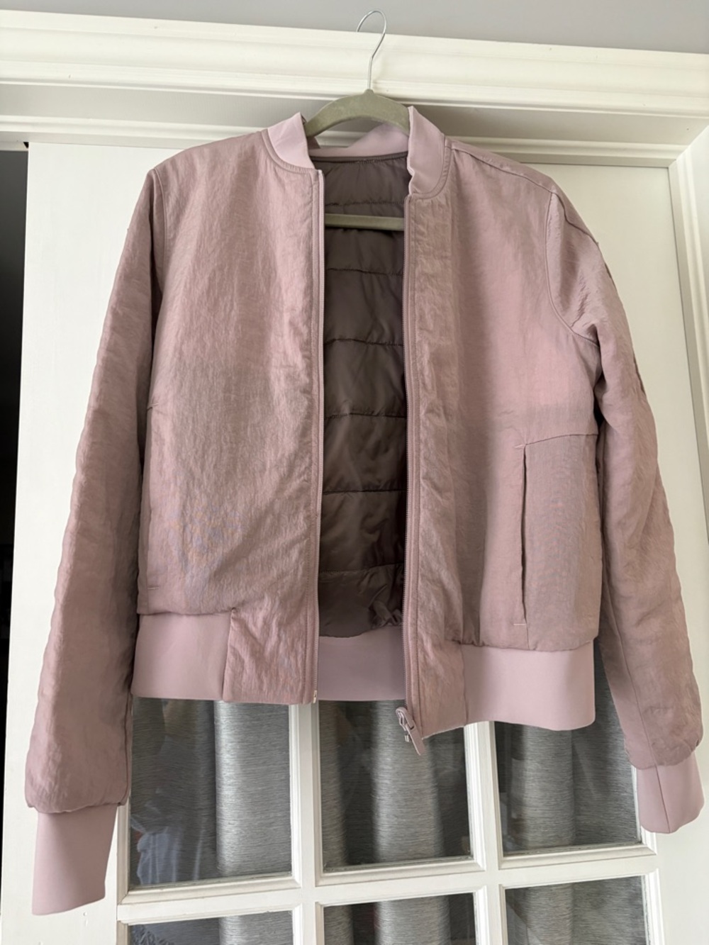 Lululemon Non-Stop Women's reversible  light Bomber Jacket